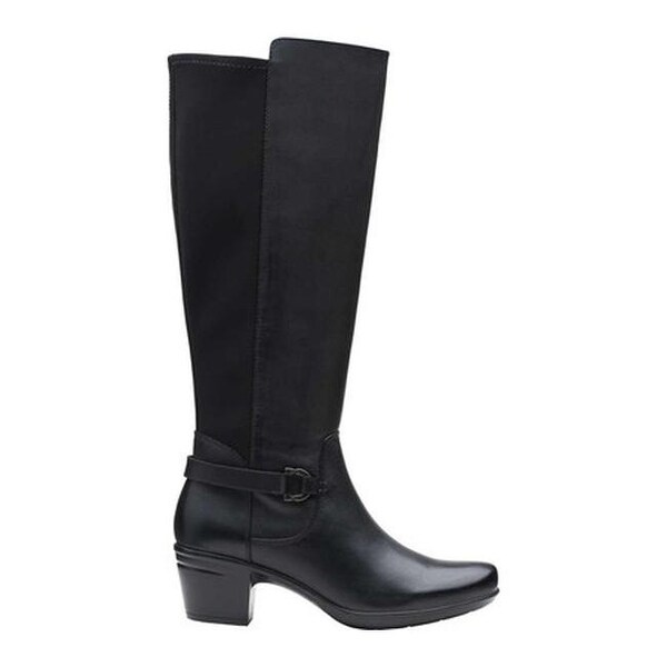 Clarks womens wide calf boots outlet