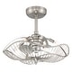 preview thumbnail 2 of 26, Auri™ 22 inch Ceiling Fan with Remote Control and Dimmable Lights Brushed Nickel