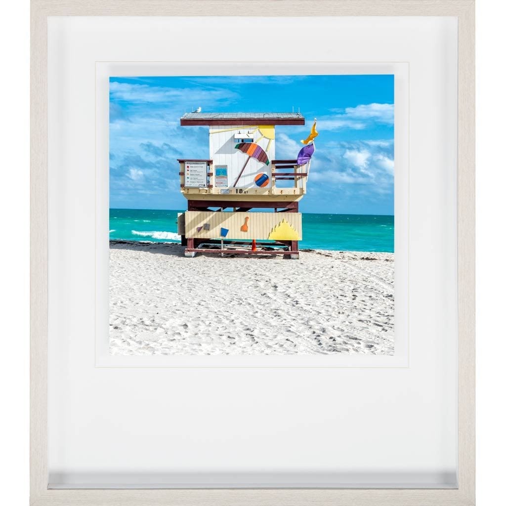 Mercana Miami Beach IV by Richard Silver a Framed Photo Art Print Matted under Glass