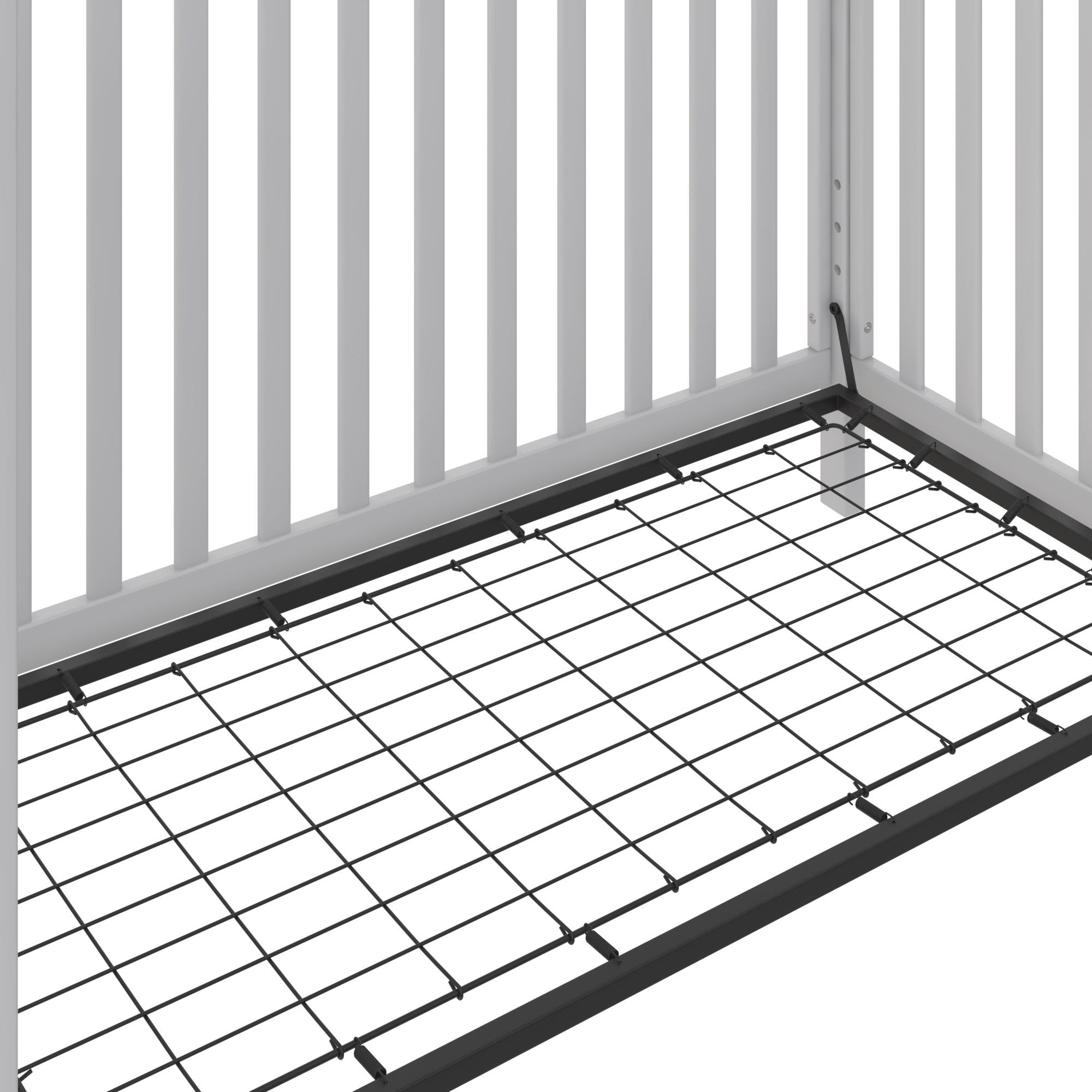 Little Seeds Rowan Valley Skyler 3 in 1 Convertible Crib with Canopy