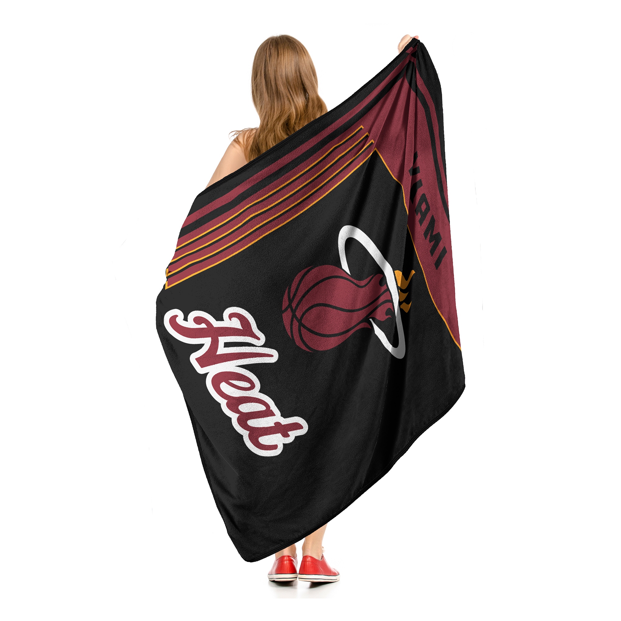 NBA Miami Heat 46 x 60 Microfiber Throw Blanket