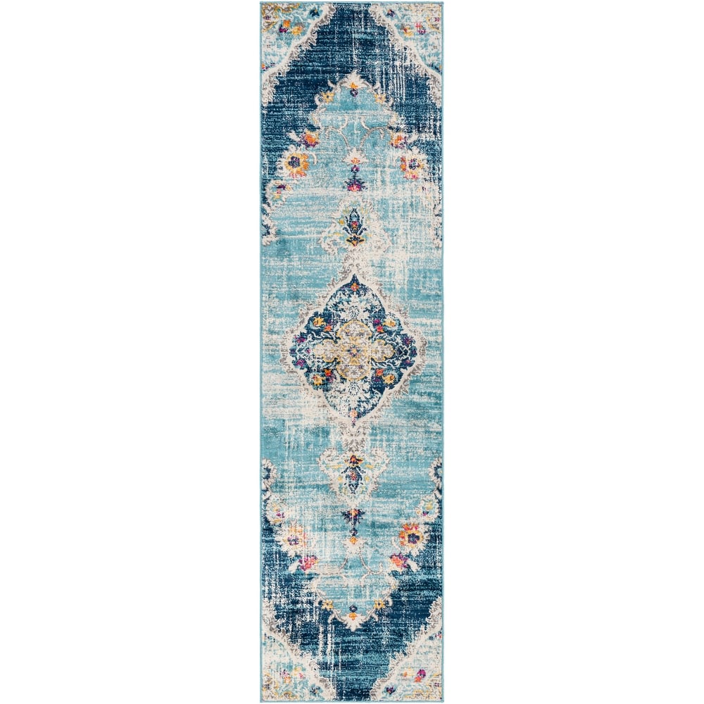 Livabliss Vintage Floransa Medallion Area Rug