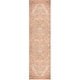 preview thumbnail 14 of 27, Nourison Vintage Washables Indoor only Persian Area Rug 2'2" x 8' - Coral/Taupe