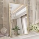 preview thumbnail 79 of 192, KIOTEE Modern Metal Frame Wall Mounted Bathroom Vanity Mirror with 5-year warranty