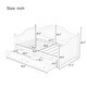 preview thumbnail 4 of 6, White Wooden Twin Size Sofa Bed Daybed with 2 Storage Drawer