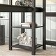 preview thumbnail 27 of 91, Modern Solid Wood Loft Bed with Built-in Desk, Safety Ladder