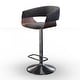preview thumbnail 2 of 43, WYNDENHALL Calinda Mid Century Modern 33 inch Adjustable Swivel Bar Stool