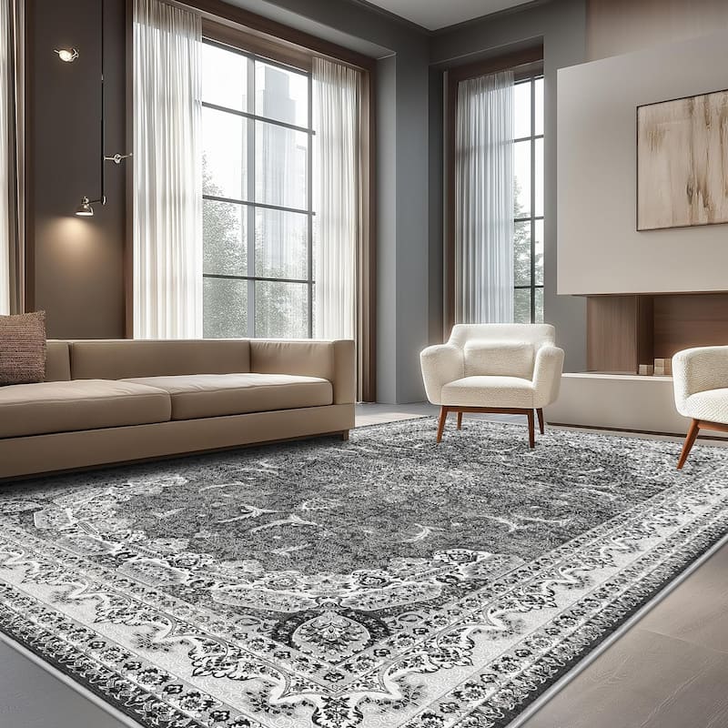 Bohemian Faux Cashmere Rug