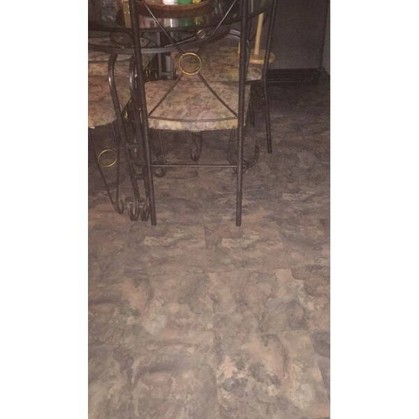 Achim Nexus Dark Slate Marble 12x12 Self Adhesive Vinyl Floor Achim Nexus Dark Slate Marble 12x12 Self Adhesive Vinyl Floor Tile 20 Tiles Sq Ft Free Shipping On Orders Over 45 8497404