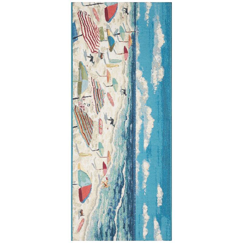 Liora Manne Esencia Dog Beach Indoor/Outdoor Mat