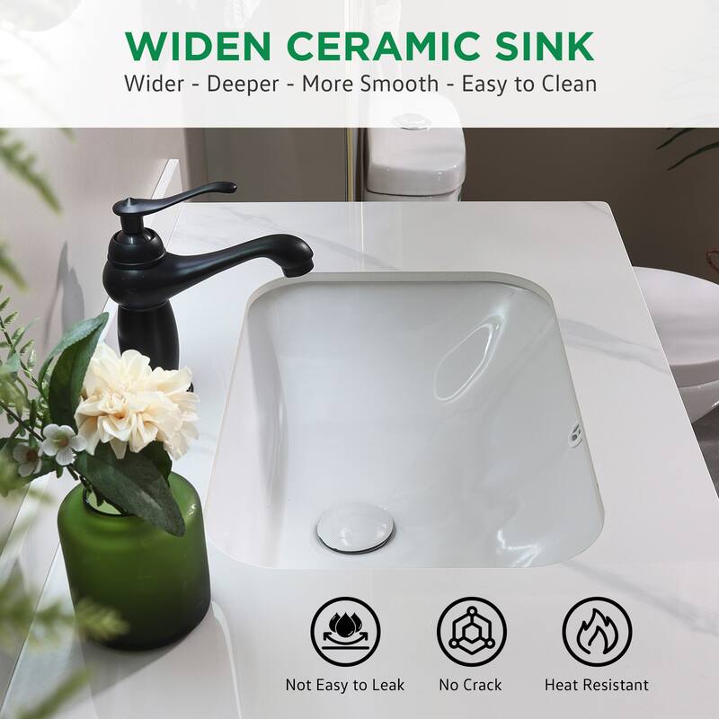 24 Inch Bathroom Vanity with Sink Stylish and Modern Affordable Bathroom Furniture