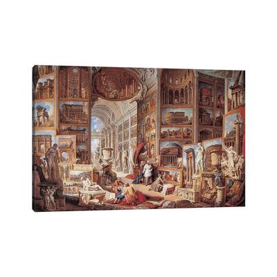iCanvas "Vedute Di Roma Antica" by Giovanni Paolo Panini Canvas Print