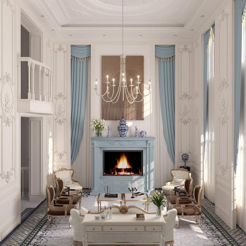Farmhouse Coastal 10-light Candle Chandelier - 35