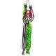 preview thumbnail 3 of 6, Animated Shaking Clown with Sound Hanging Halloween Decoration - 5'