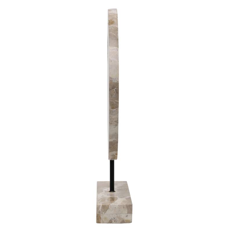 Cavan Sculpture Marble, Natural with Brown Tones