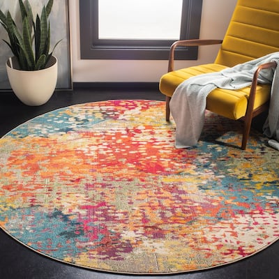 SAFAVIEH Madison Milene Boho Abstract Rug