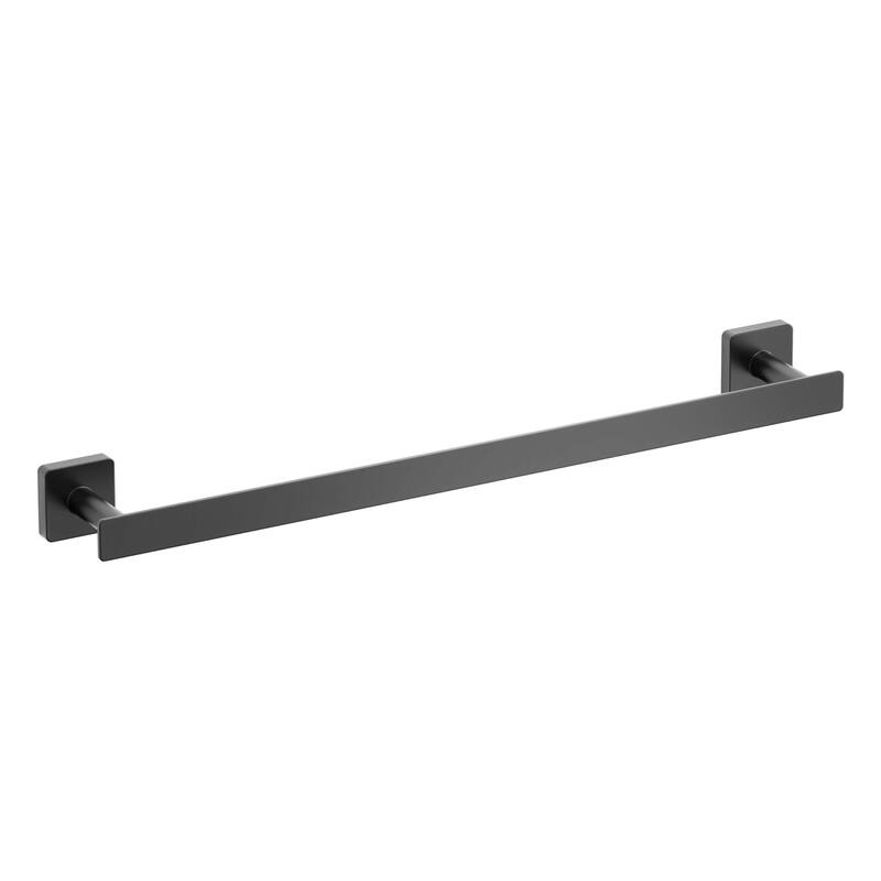 Blaze 18 inch Bathroom Towel Bar - Matte Black