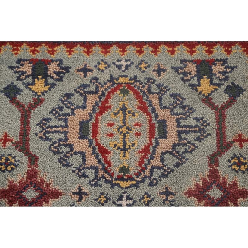 Kazak Oriental Runner Rug Handmade Wool Carpet - 2'8"x 8'1"