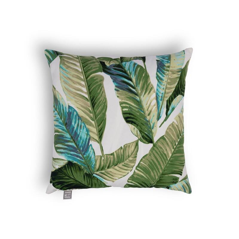 Sherry Kline Tropical Leaves Indoor/Outdoor Cushions & Pillows