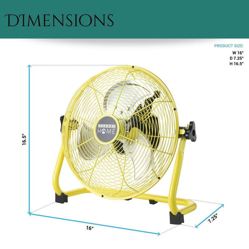 Modern Designs GoCool 12 Inch Heavy-Duty Cordless Fan with 40-Hour Battery Life, Perfect for Outdoor Use