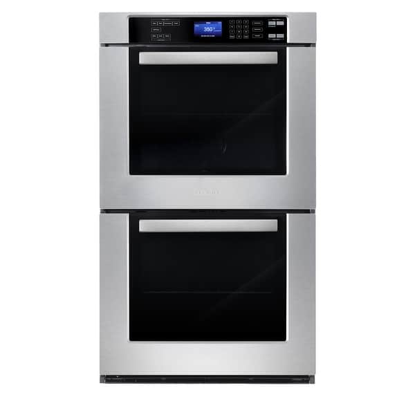 slide 2 of 12, Cosmo 30 in. Double Electric Wall Oven Self-Cleaning with Convection in Stainless Steel