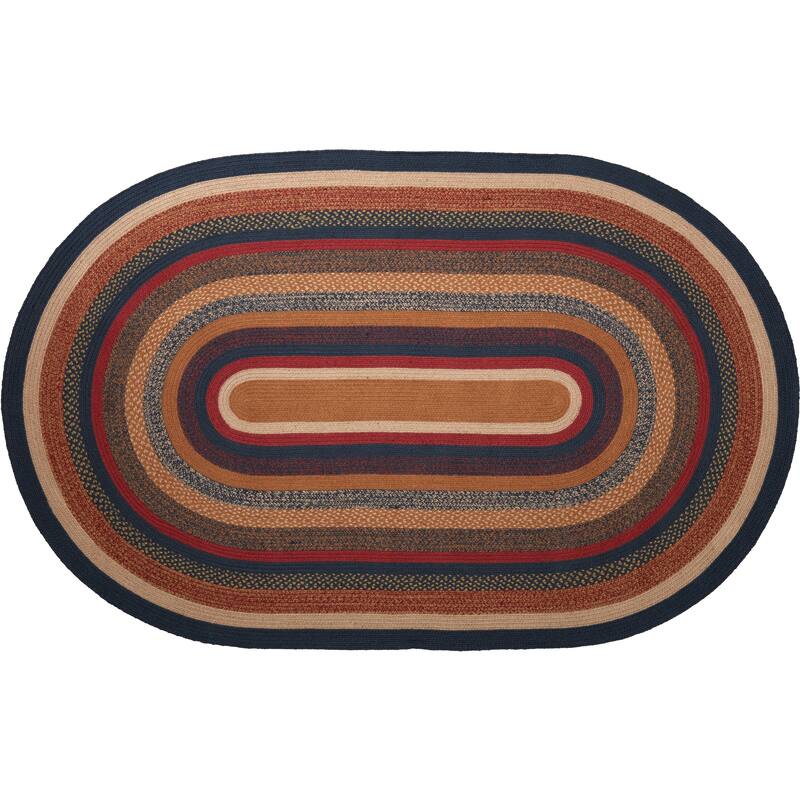 Stratton Jute Rug Oval w/ Pad 60x96 - 5' x 8'