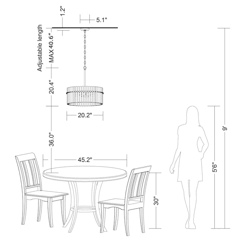 Casandra Chrome Crystal 5-light Pendant Chandelier