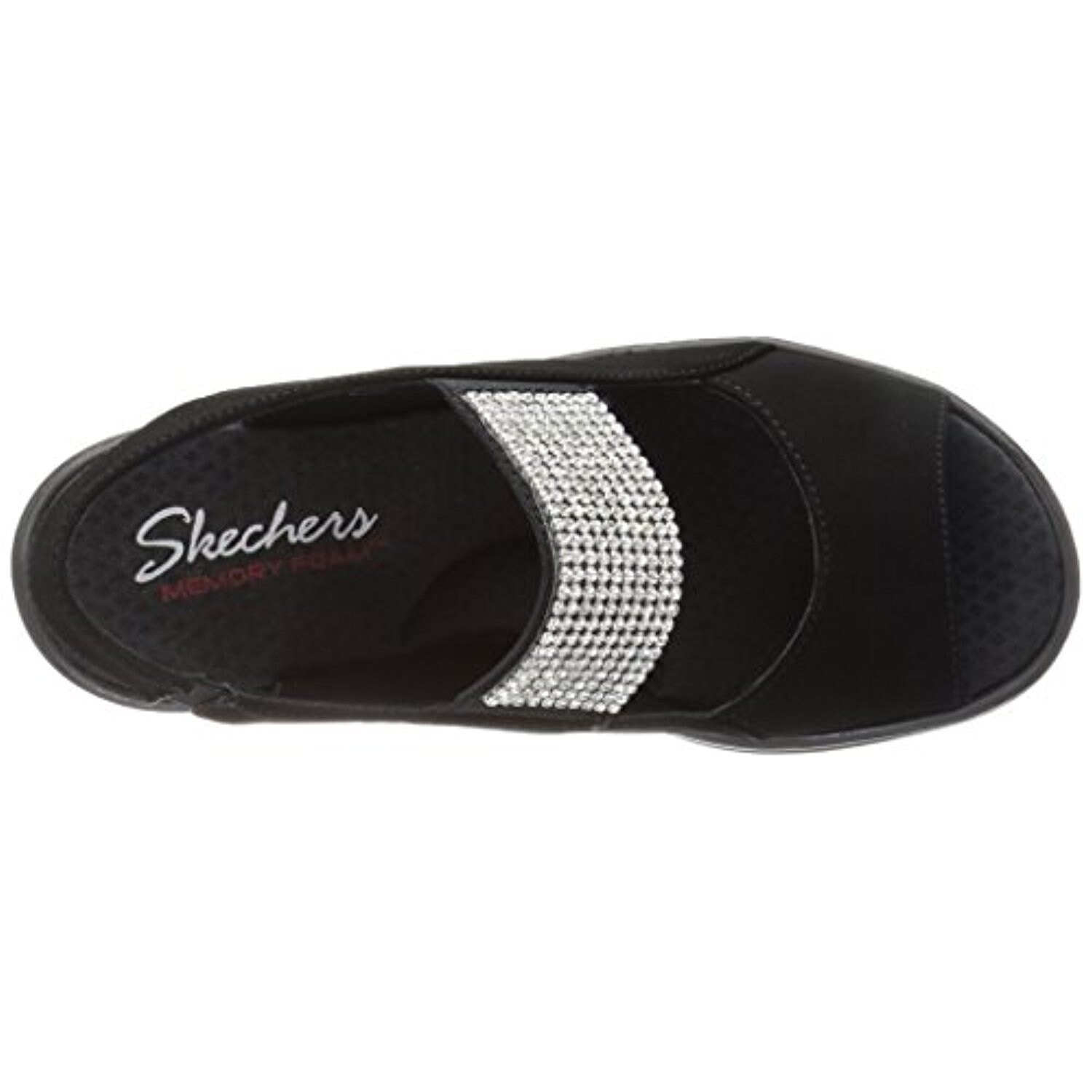 Skechers cali rumblers hot sale sparkle on wedge sandal