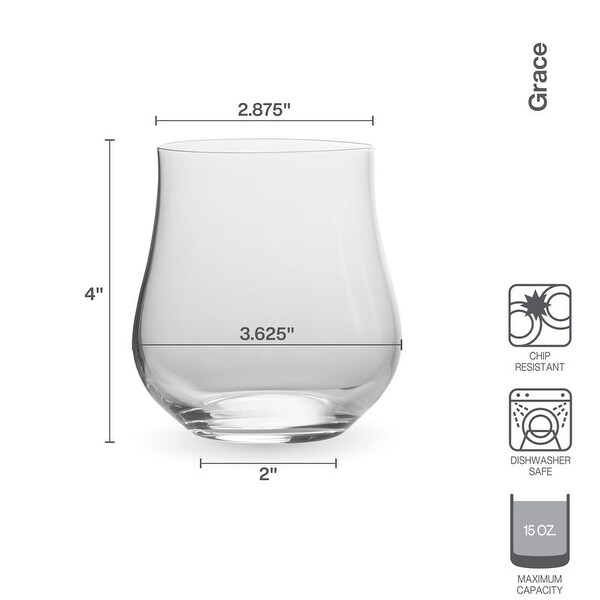 Mikasa Grace Stemless Glass - Thumbnail 3