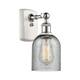 Option White and Polished Chrome / Charcoal