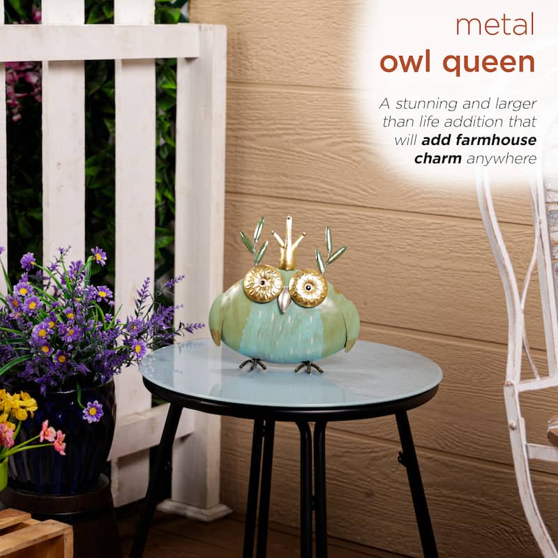 Metal Owl Queen