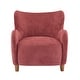 preview thumbnail 29 of 92, Bacho Fabric Wingback Accent Chair by GDFStudio