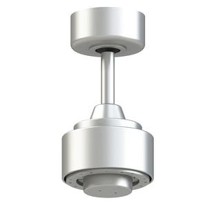 Fanimation TriAire Custom Indoor/Outdoor Smart Ceiling Fan DC Motor with Remote - Silver
