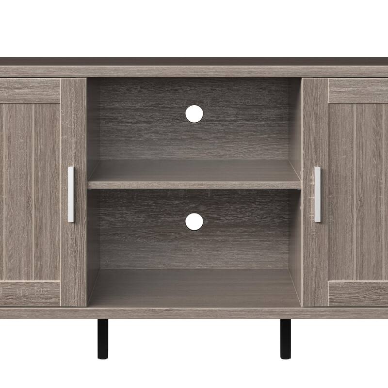 Bridgevine Home Briggs Modern 60 Inch TV Stand Console for TVs up to 65 inches