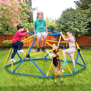 Climbing Dome 6FT Geometric Dome Climber Indoor Outdoor - 72 X 72 X 36 in