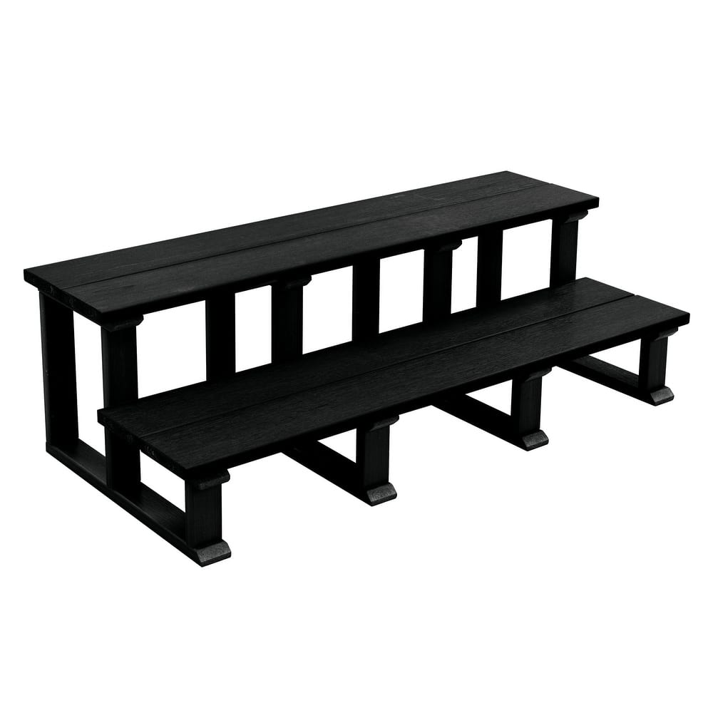 Highwood Eco-Friendly Hot Tub Spa Two Tier Steps 48"