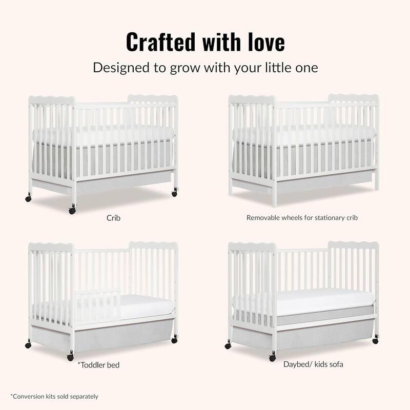 Dream On Me, Carson Classic 3 in 1 Convertible Crib