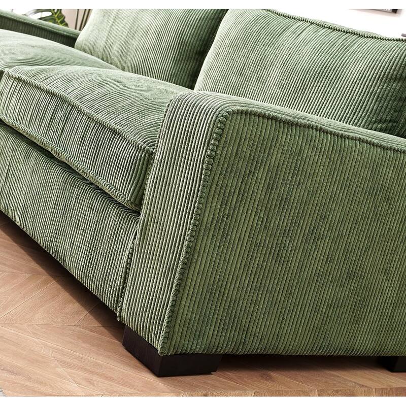 Luxe Corduroy Living Room Sofa