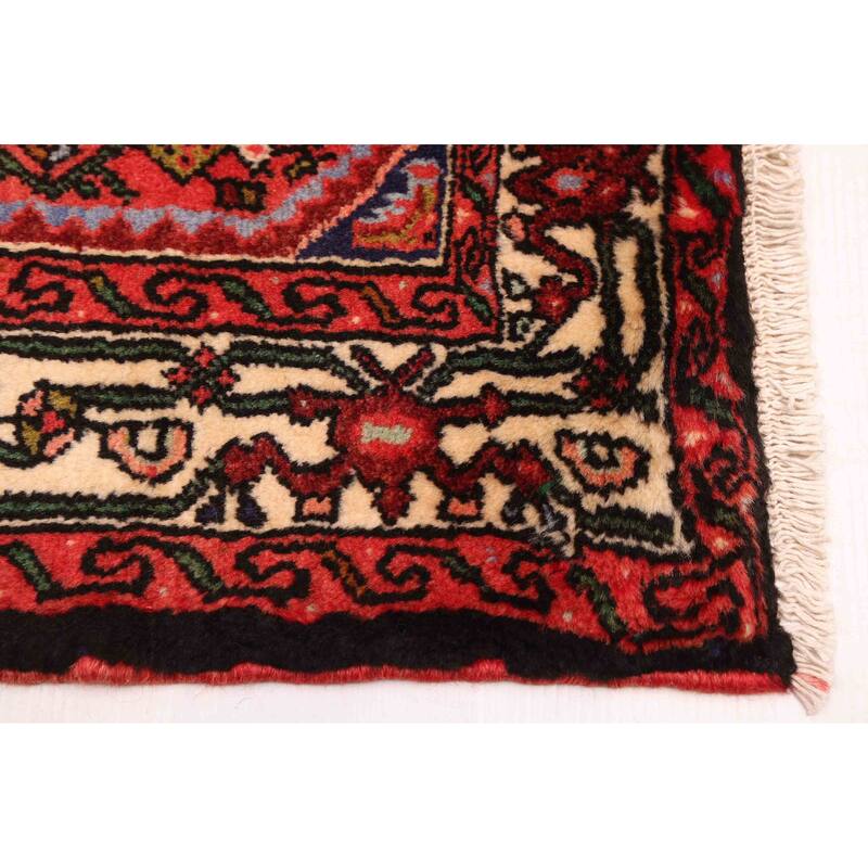 ECARPETGALLERY Hand-knotted Andelz Red Wool Rug - 2'8 x 9'2