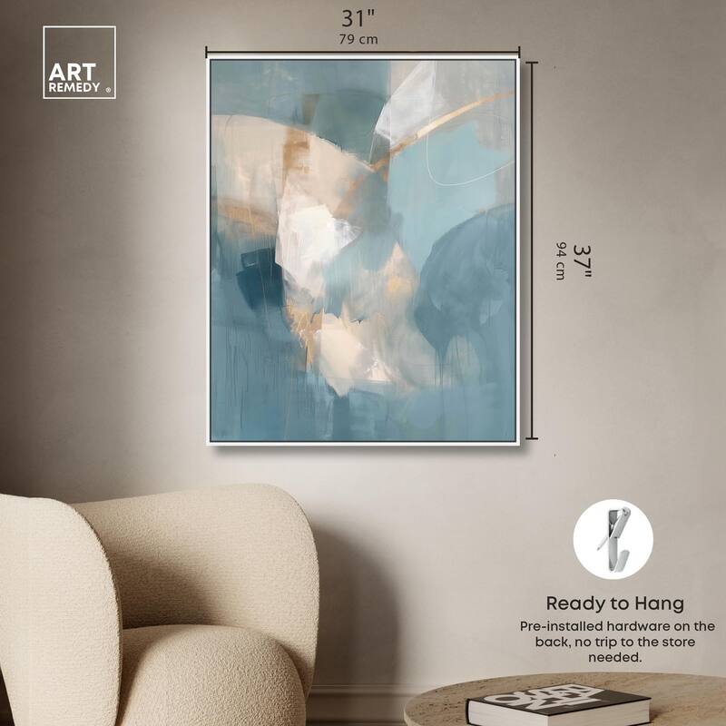 Blue Dreams Canvas by Art Remedy