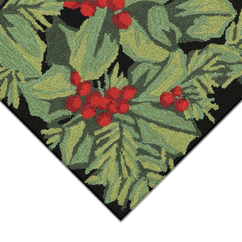 Liora Manne Frontporch Hollyberries Indoor/Outdoor Mat