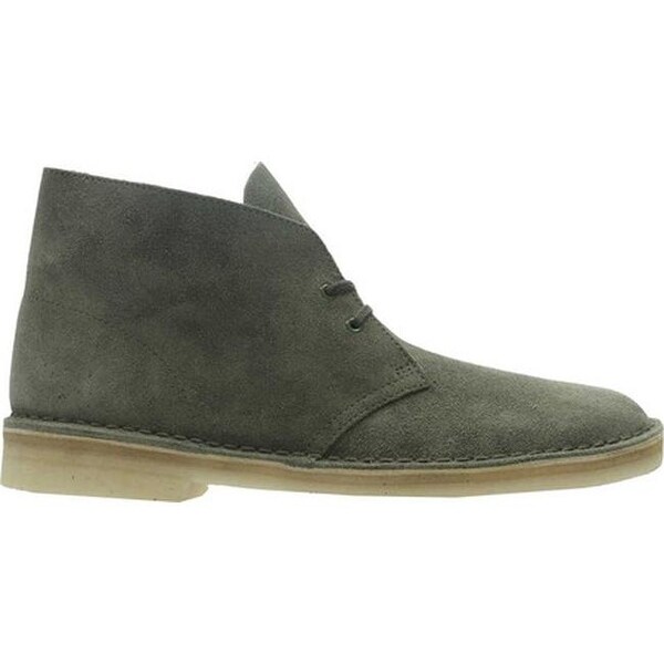 clarks desert boot olive suede