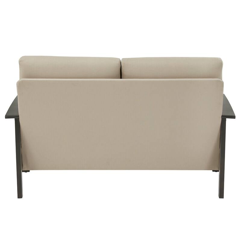 Hills Mission-Style Oak Loveseat by iNSPIRE Q Classic