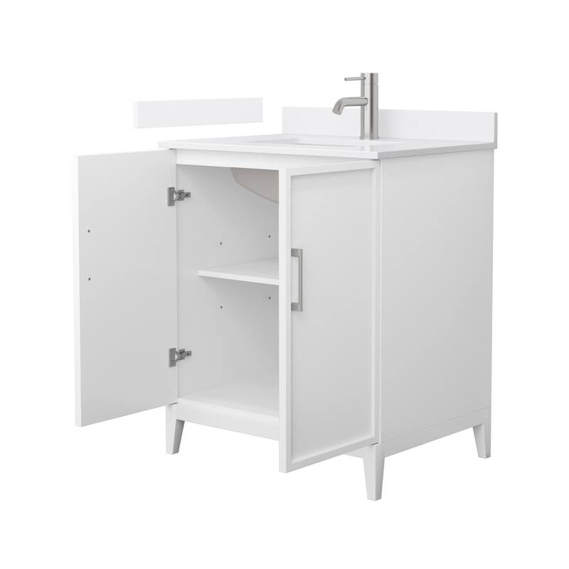 Wyndham Collection WCH717130S-QTZ-UNSMXX Elan 30" Free Standing Single