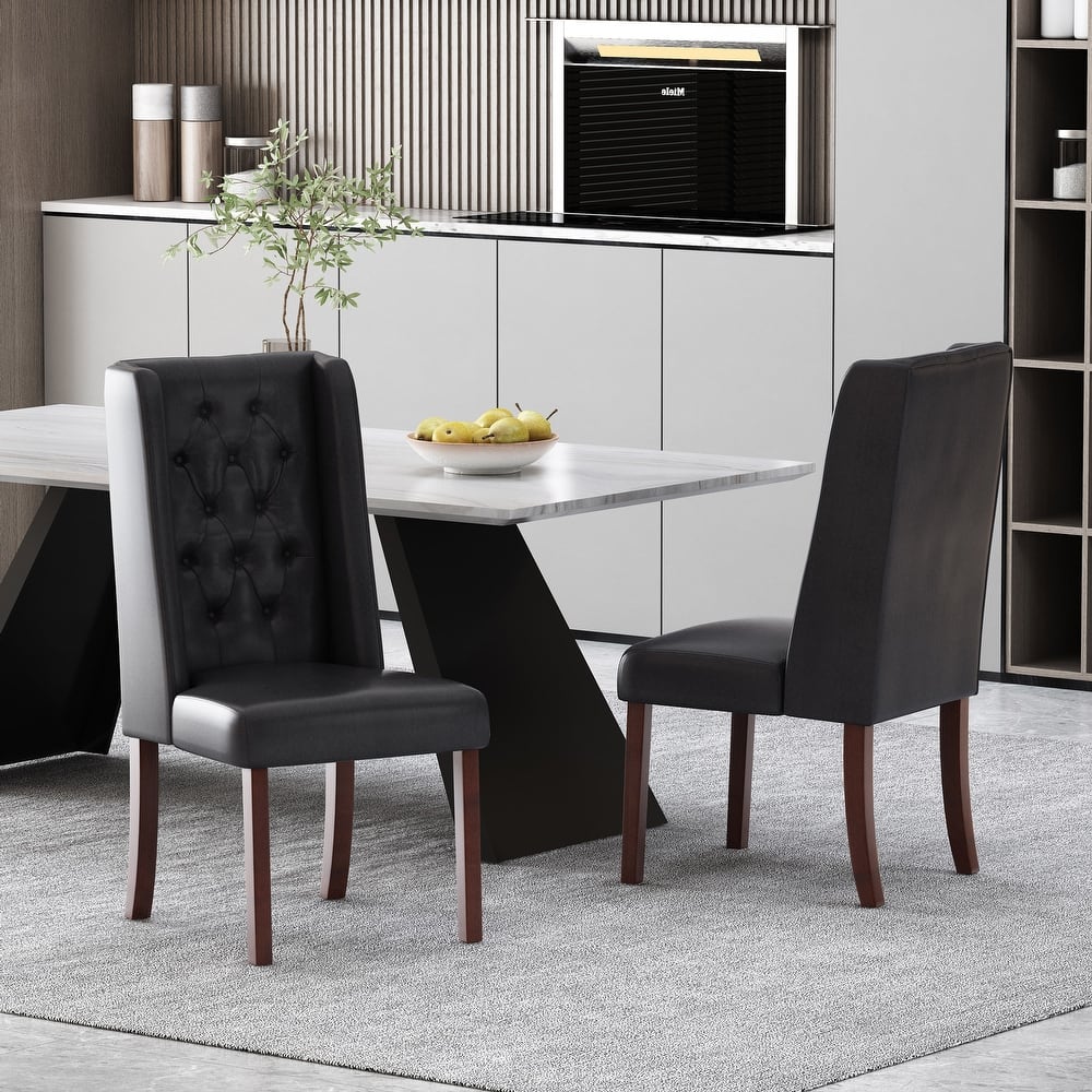 Blythe Tufted Dining Chair (Set of 2) by Christopher Knight Home
