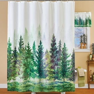 Evergreen Hills Shower Curtain NCU0DDK2413