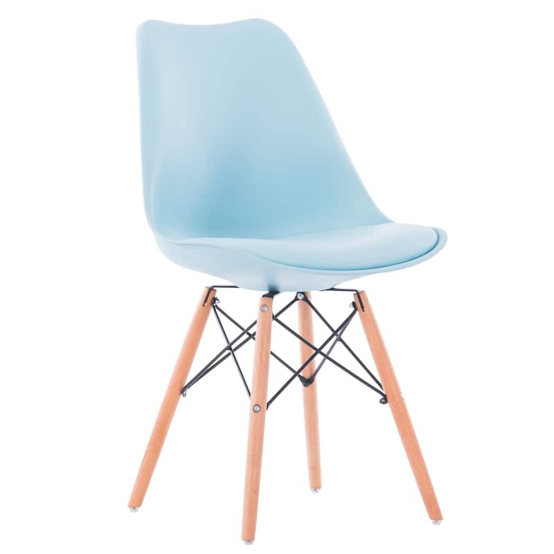 Porthos Home Mid-Century Modern Dining Chairs Set of 2 with Cushion