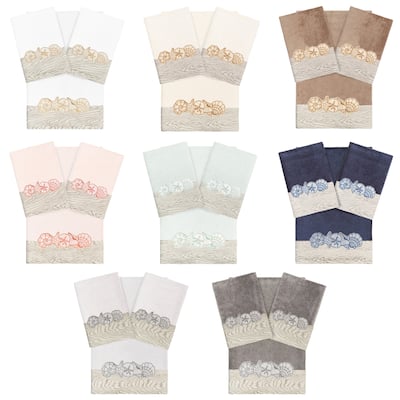 Authentic Hotel and Spa Turkish Cotton Shell Row 3PC Towel Set