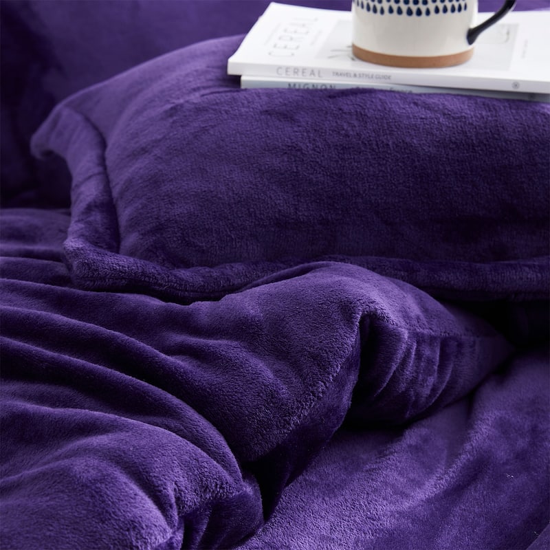 Thicker Than Thick® - Coma Inducer® Oversized Comforter Set - Standard Plush Filling - Parachute Purple