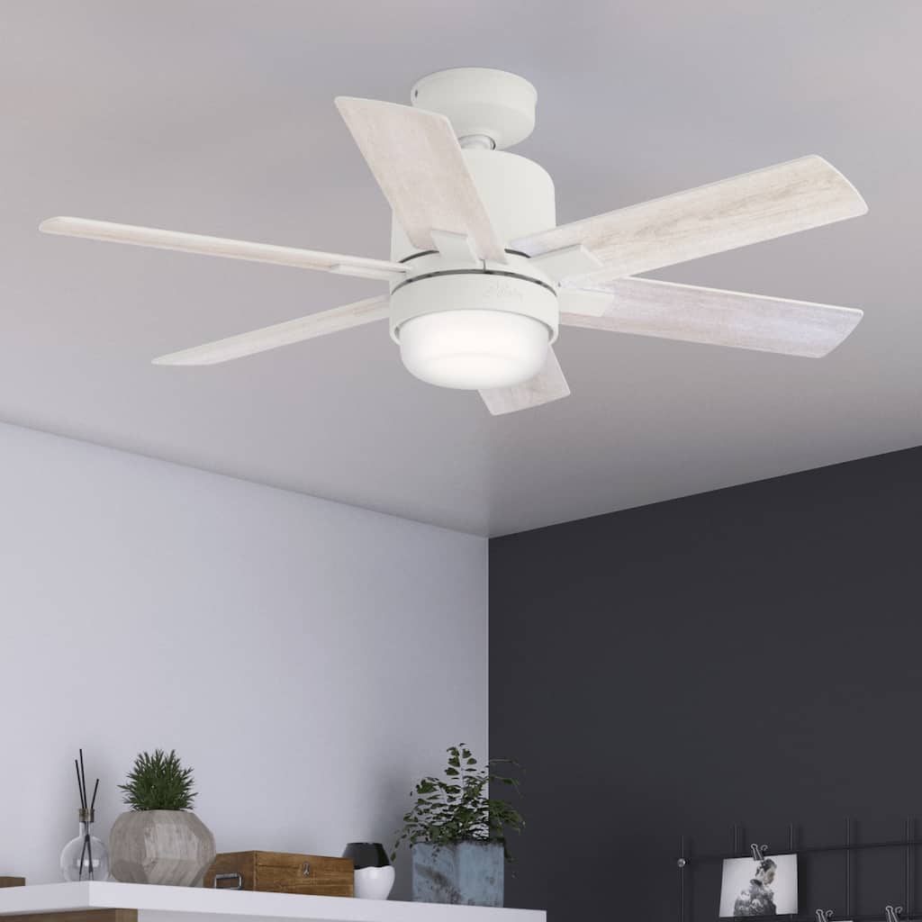 Hunter 44" WiFi Radeon Ceiling Fan with LED Light Kit and Wall Control - SMART FAN!